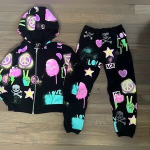 Chaser Brand Girls Neon Set Size 6